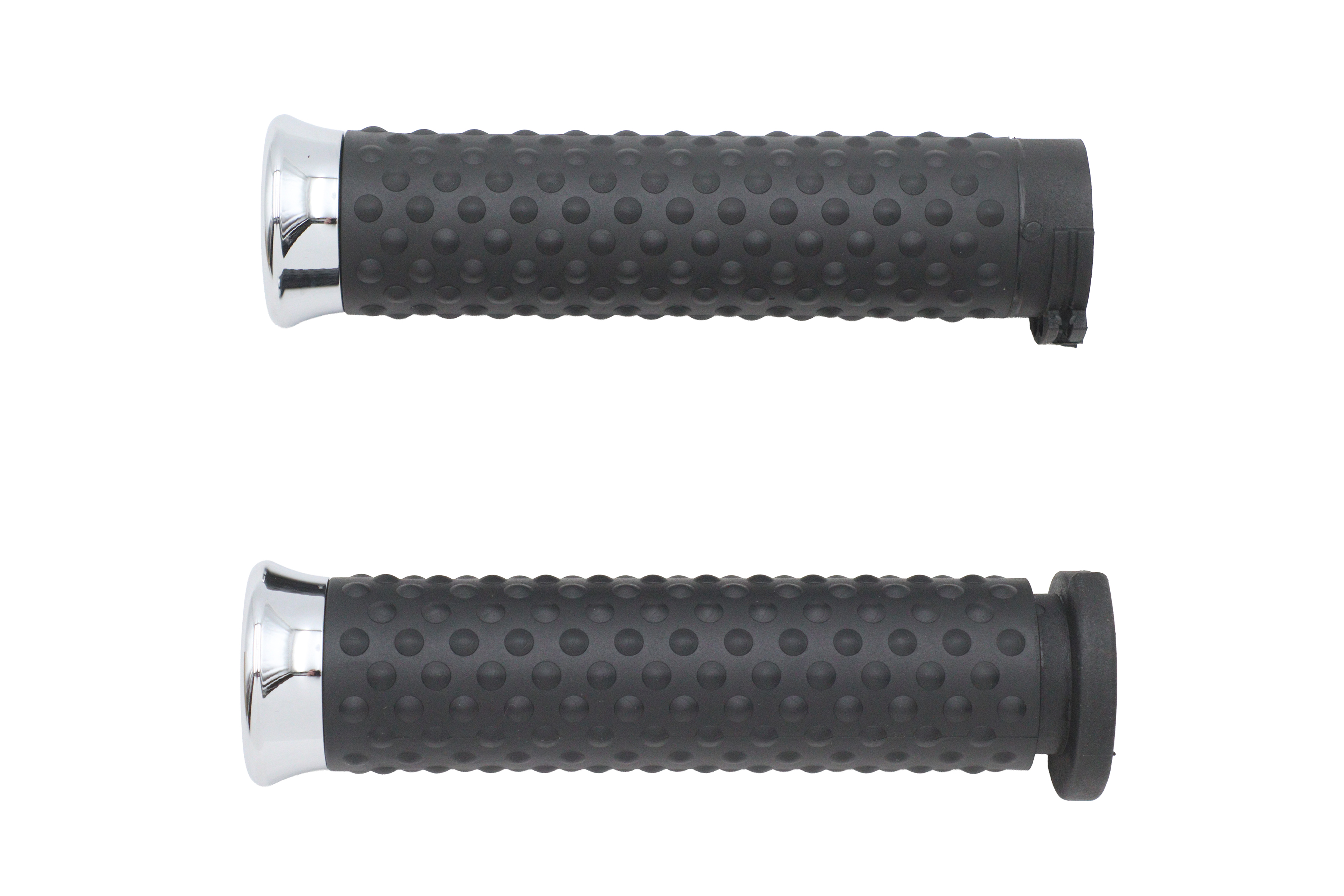 Wyatt Gatling Deluxe Grip Set Chrome