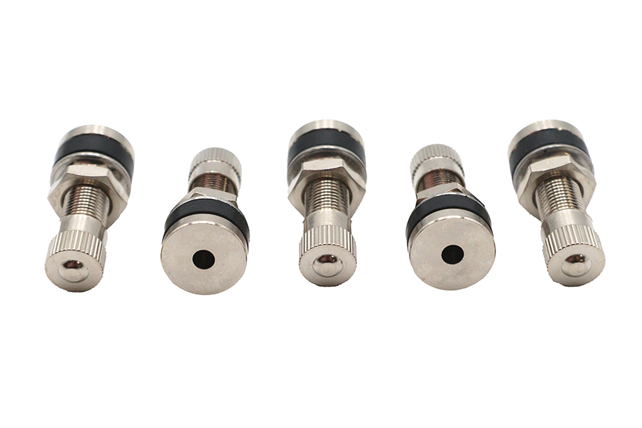 Tubeless Tire Valve For Mag Style Rims Chrome