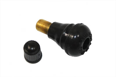 Tubeless Tire Valve For Mag Style Rims Black