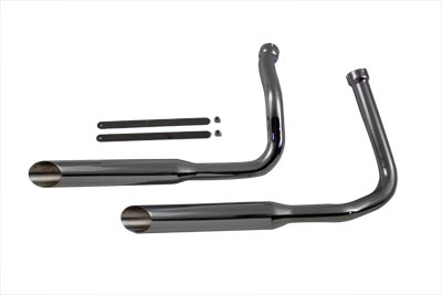 *UPDATE Chrome Exhaust Pipes With Super Slash Muffler