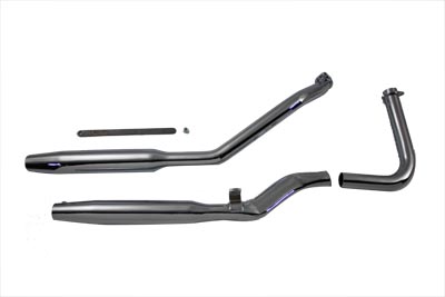 *UPDATE Chrome Exhaust Pipe Set Tapered Style With Inside   Frame Front Pipe
