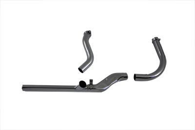 2 into 1 Chrome Exhaust Header Set