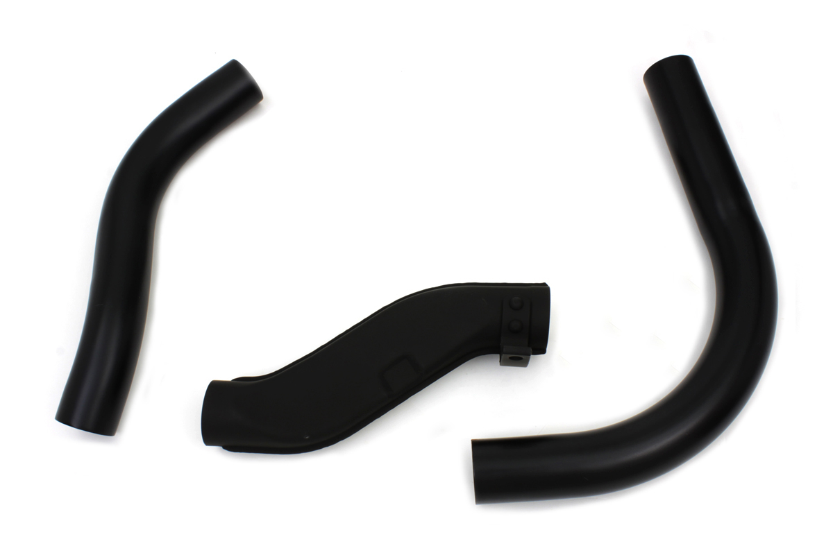 Knucklehead Exhaust Header Set Black
