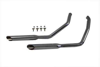 *UPDATE Chrome Exhaust Pipes with Super Slash Mufflers