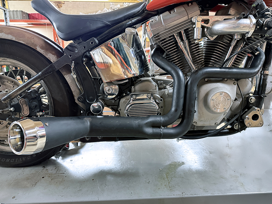 Cyclone 1-3/4" 2 into 1 Exhaust Header Set Chrome