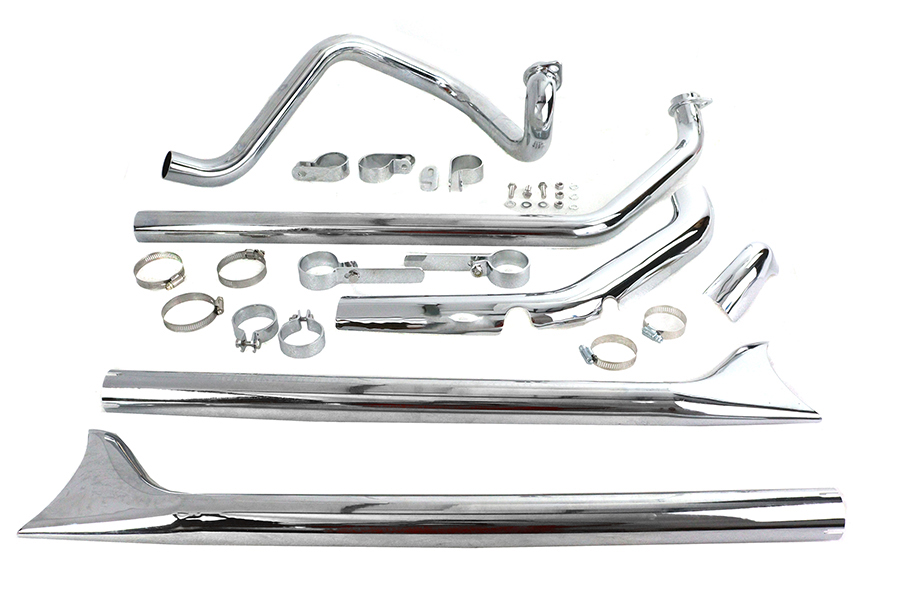 Factory Sample True Dual Chrome Exhaust System