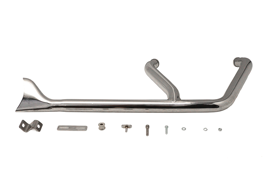 1-3/4" 2 into 1 Exhaust Header Set Chrome