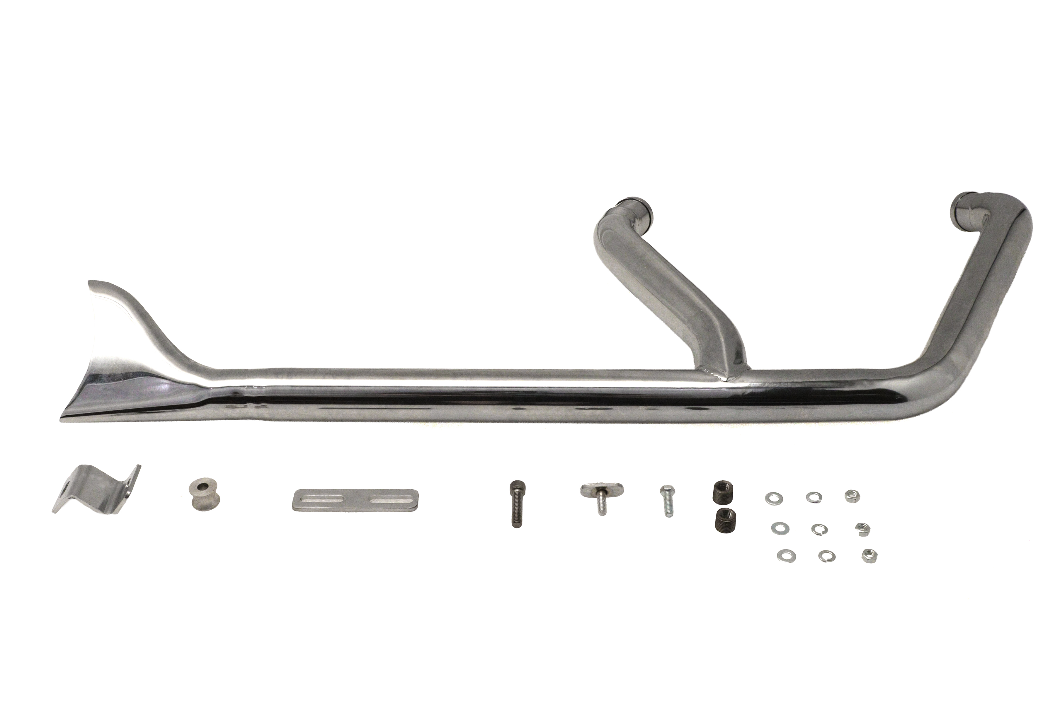 1-3/4" 2 into 1 Exhaust Header Set Chrome