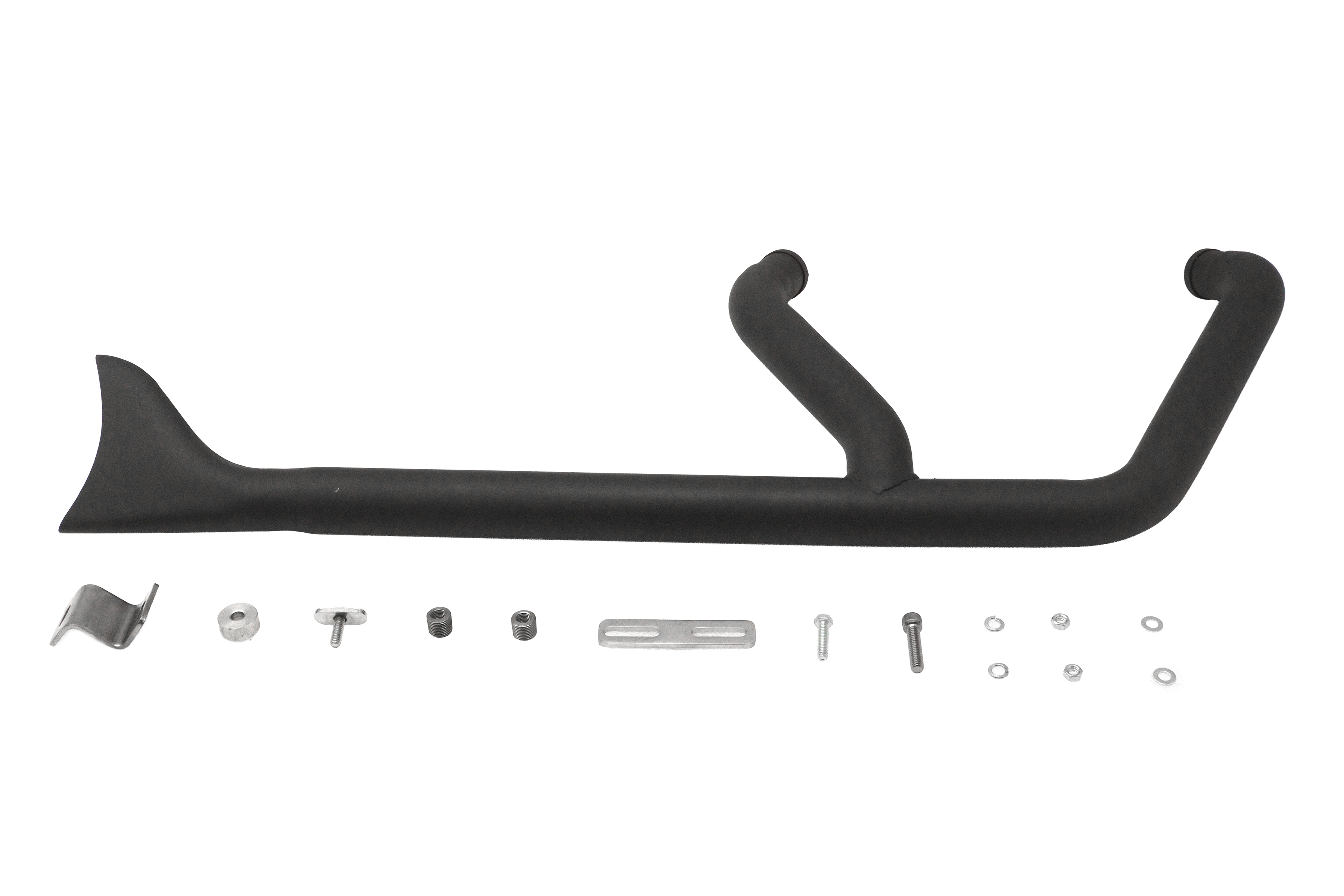 1-3/4" 2 into 1 Exhaust Header Set Black