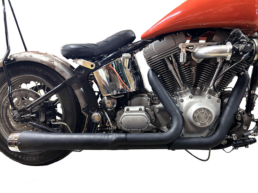 Wyatt Gatling Holeshot Exhaust Set Black