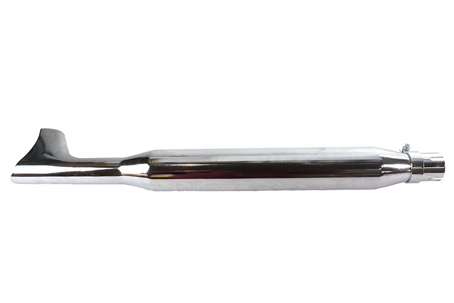 Chrome Fishtail Muffler 30"