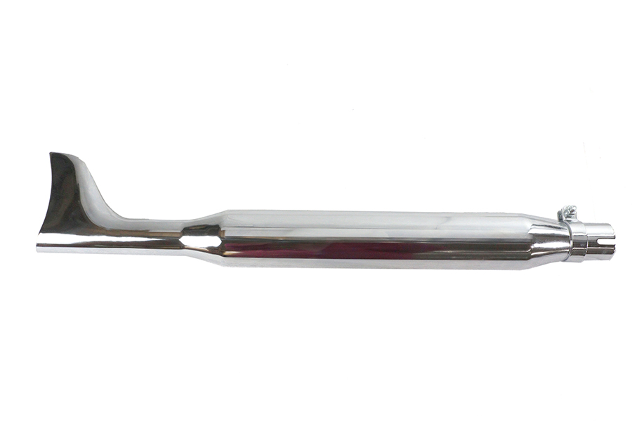 Chrome Fishtail Muffler 30"