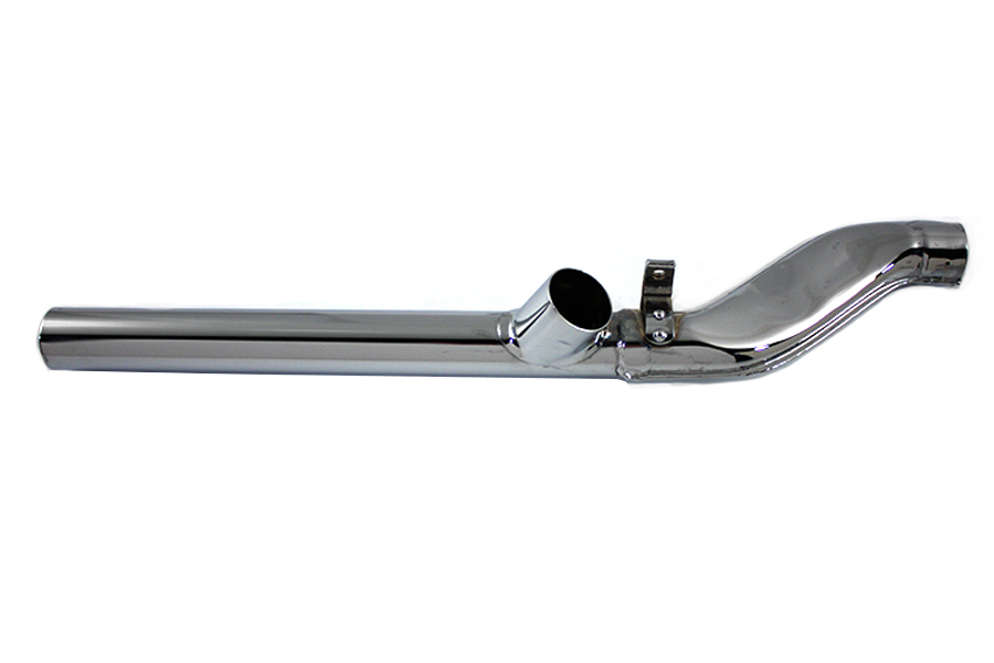 Flat Header and Y Exhaust Connector Combo Chrome