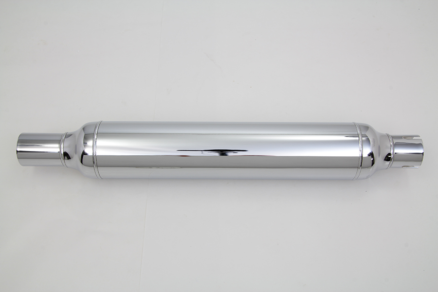22" Cigar Muffler Chrome
