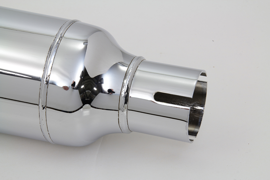 22インチ シガーマフラークローム FL系 22 inch Cigar Muffler Chrome fits Harley Davidson | eBay