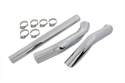 2 Into 1 Exhaust Heat Shield Set