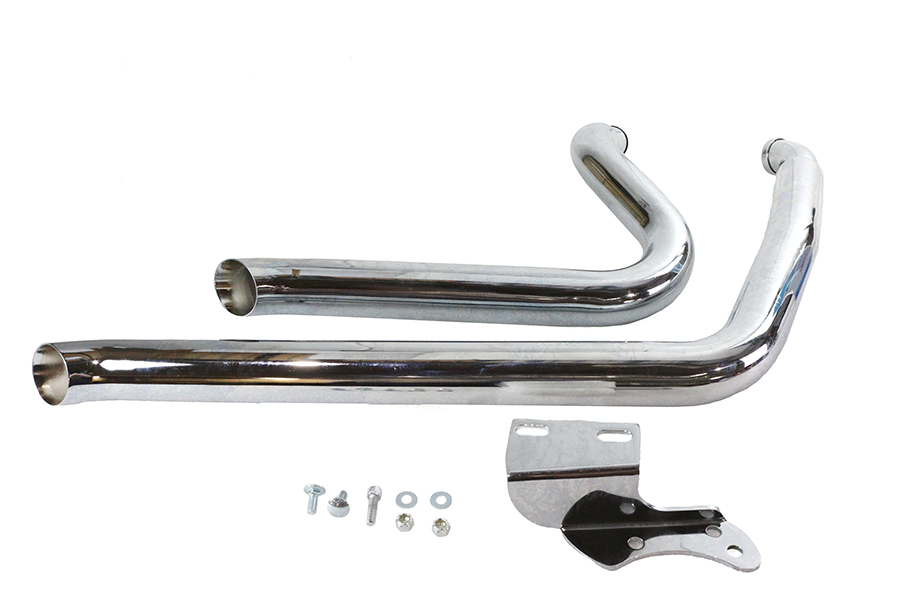 Exhaust Drag Pipe Set Side Sweep