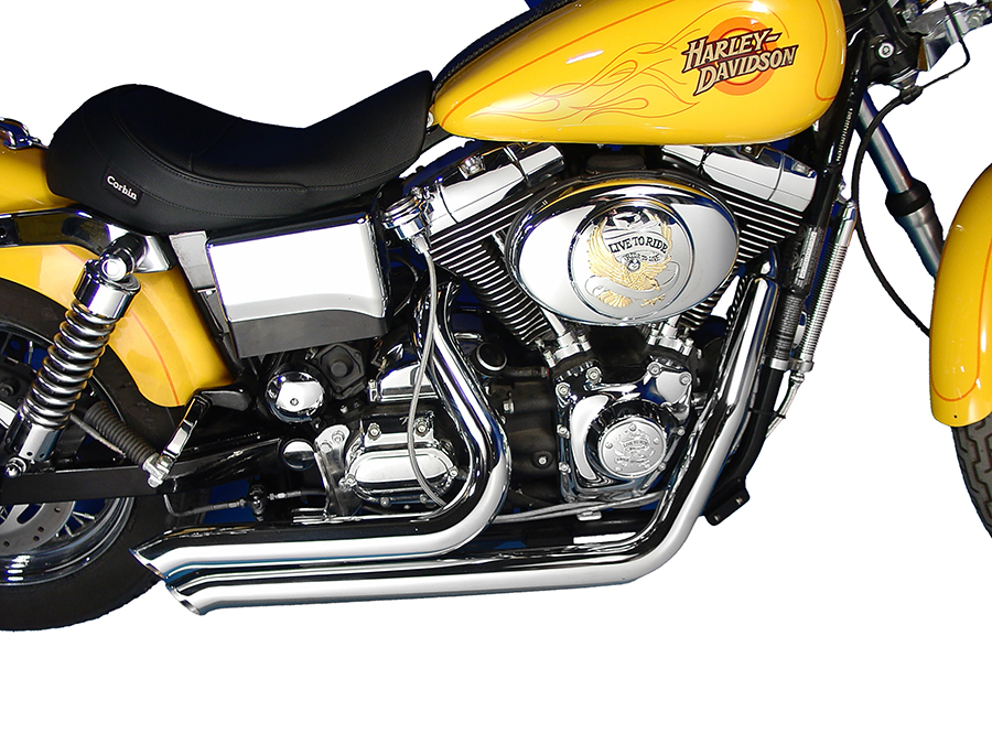 Exhaust Drag Pipe Set Side Sweep