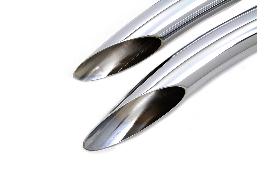 Exhaust Drag Pipe Set Curvado fits Harley Davidson