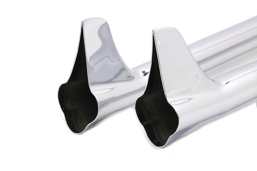 30" Straight Exhaust Pipe with Bronx Tail Set