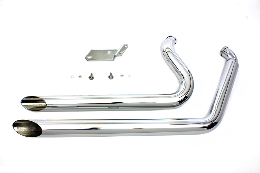 Wyatt Gatling Exhaust Drag Pipe Set Side Slash