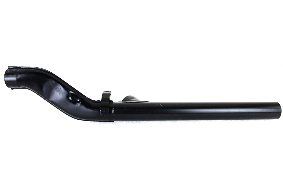 Flat Header and Y Exhaust Connector Combo Black