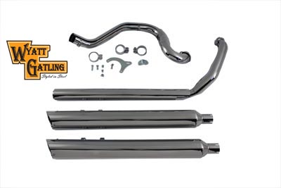 Touring Crossover Exhaust Header System Chrome