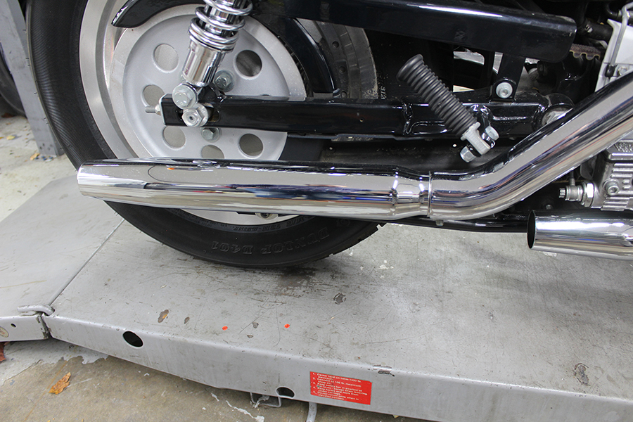 Wyatt Gatling Tapered Slip-On Muffler Set fits Harley