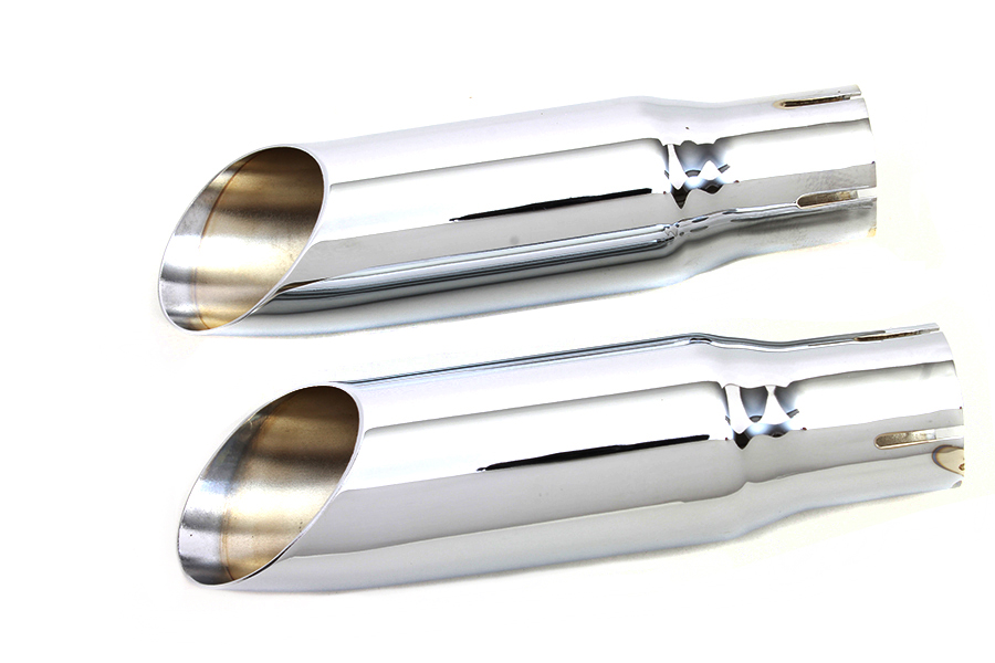 Chrome Mini Exhaust Tip Set