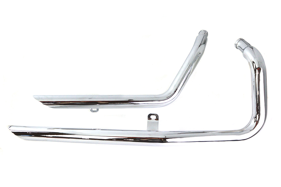 Factory Sample XL Exhaust Drag Pipe Set Turn Down