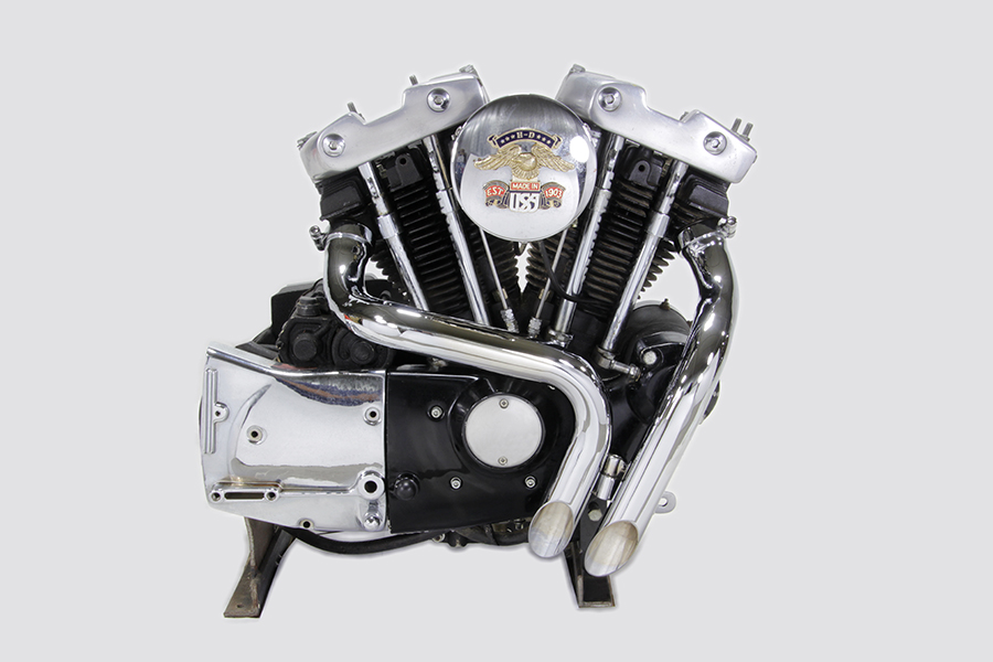 Ironhead LAF Exhaust Header Set Chrome