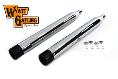 Chrome Touring Style Muffler Set