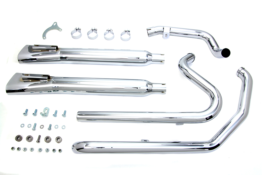 Crossover Exhaust Header and Muffler Kit
