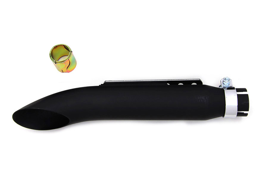 16" Turn Out Muffler Black