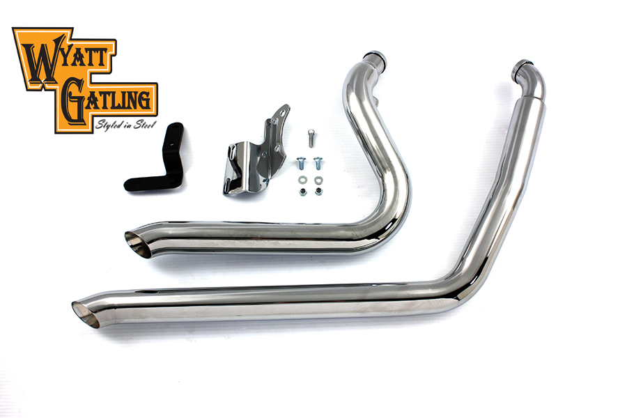 Wyatt Gatling Exhaust Drag Pipe Set Side Sweeper
