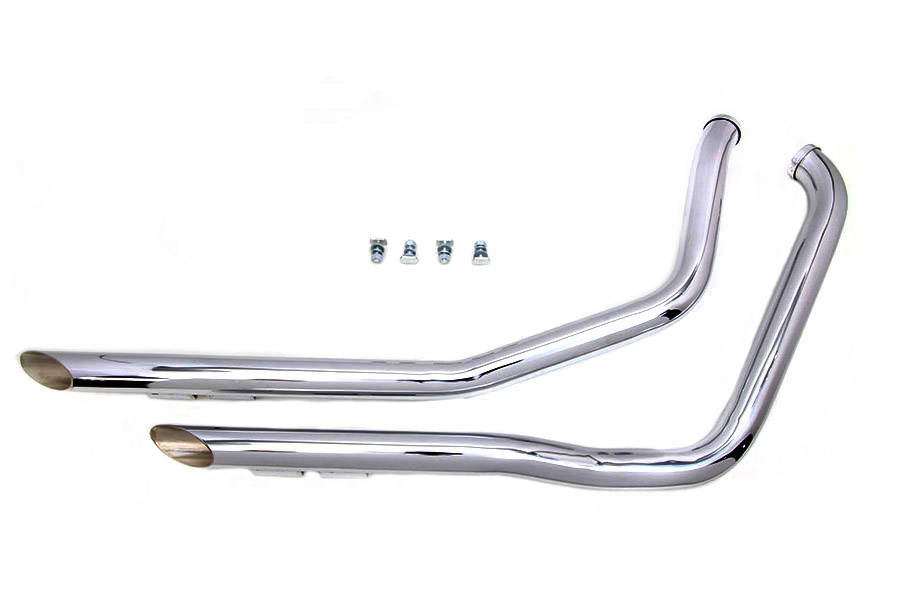 Drag Pipe Set Chrome