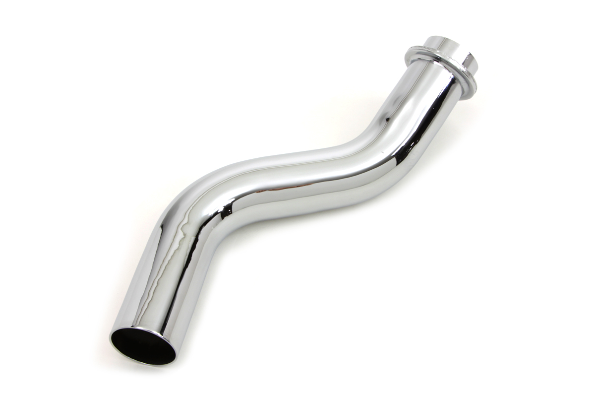 Chrome Rear Cylinder Exhaust Pipe