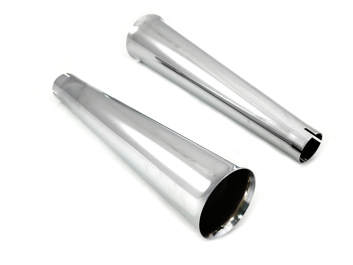 Chrome Megaphone Tip Set