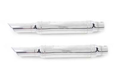 Replica Muffler Set with Slash Cut Ends