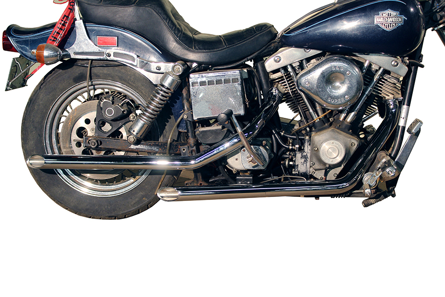 MCM Illusion Drag Pipe Set Chrome