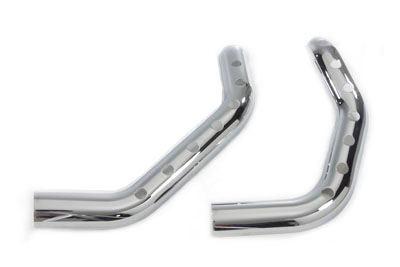 Drag Exhaust Pipe Heat Shield Set