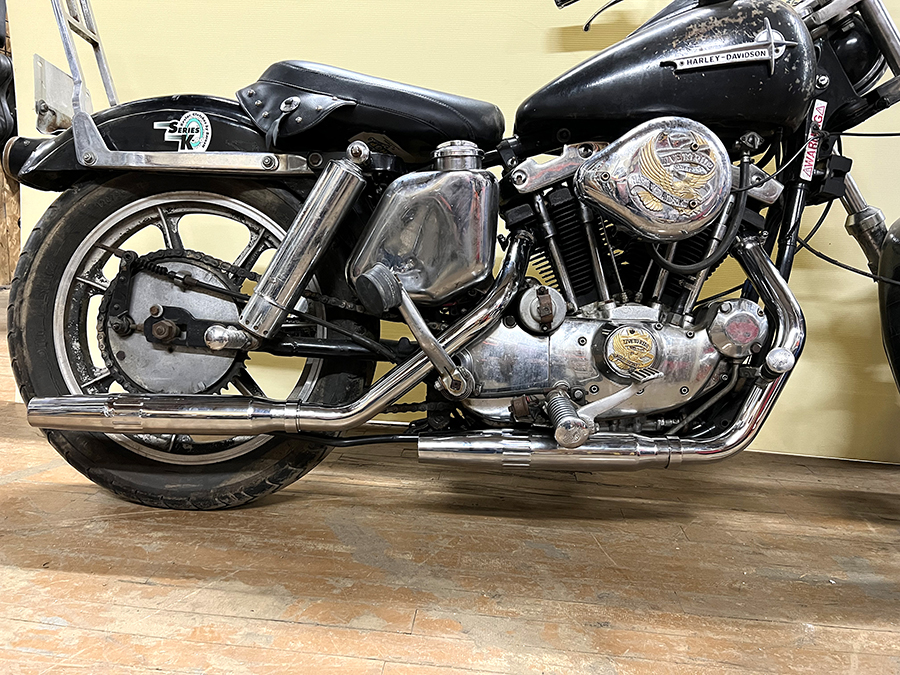 Tapered Muffler Exhaust Kit Chrome Dual Type