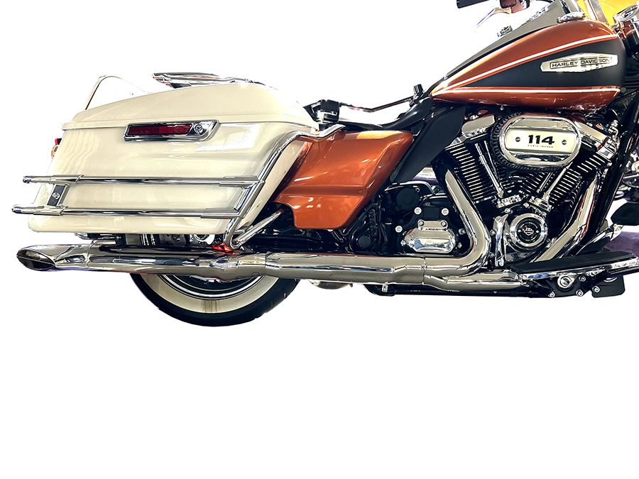 Turn Out Muffler Set Classic 1967 Style Chrome