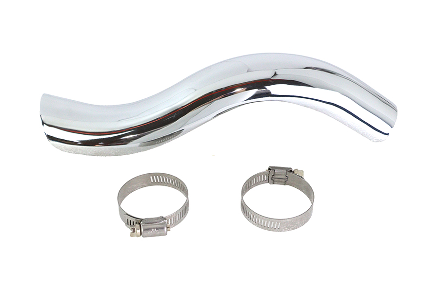 Chrome Rear Heat Shield