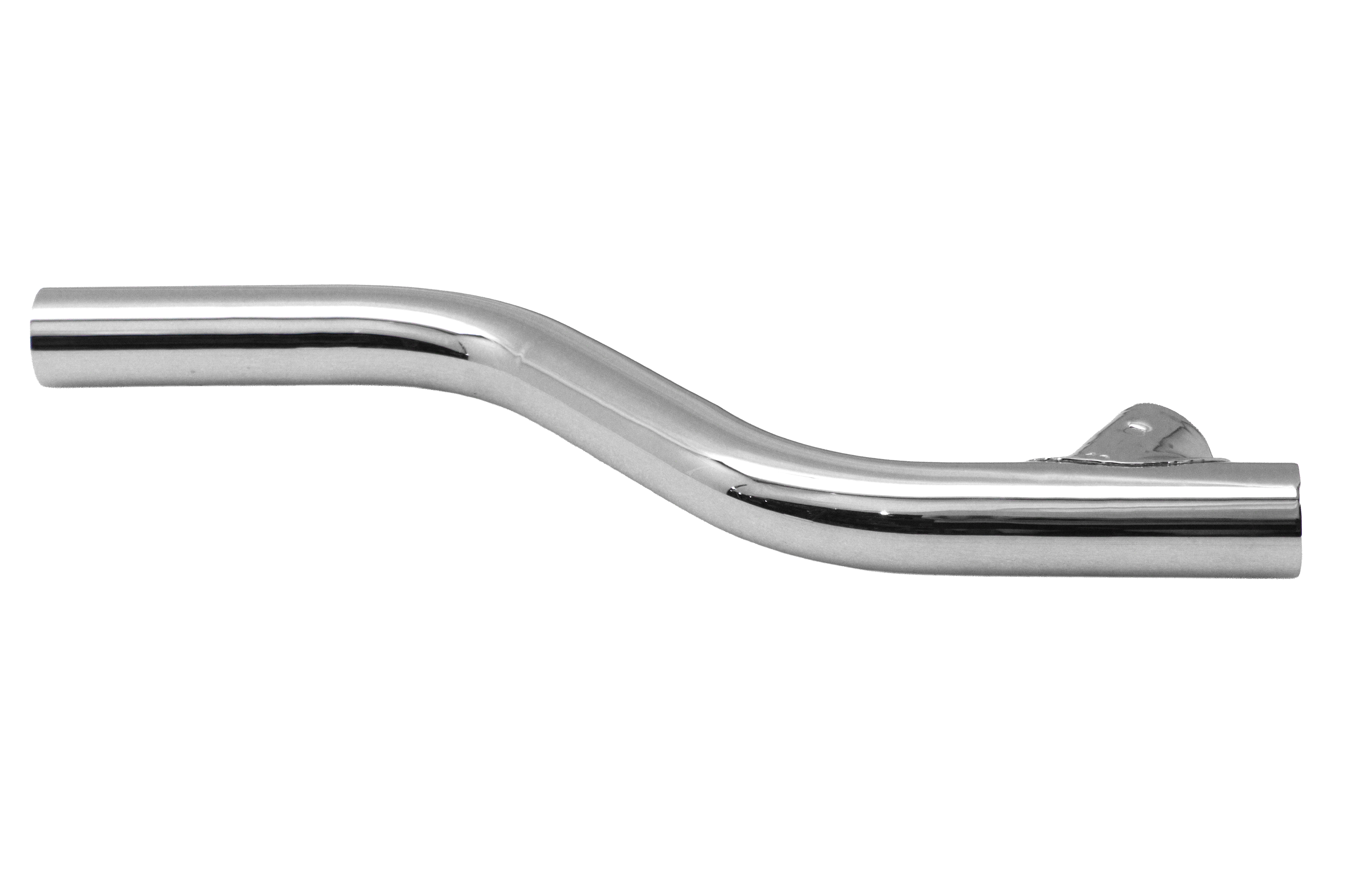 Upsweep Y-Pipe Pipe Extension Chrome