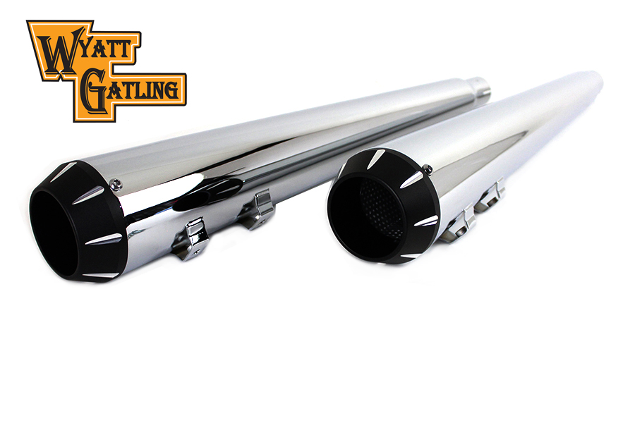 Wyatt Gatling Muffler Set with Tapered Tips