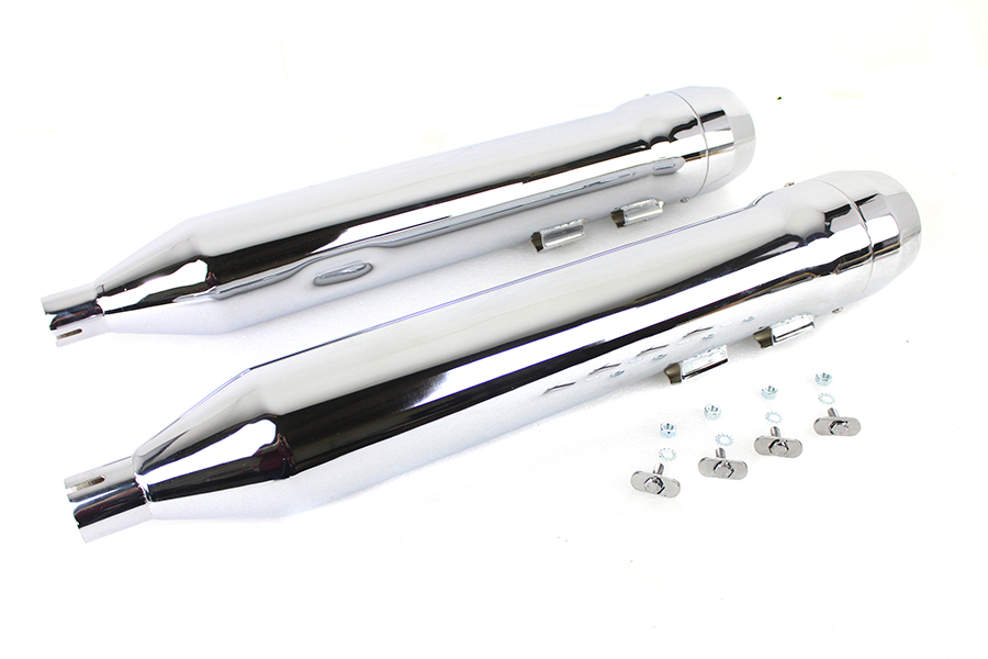Grenade Muffler Set Chrome