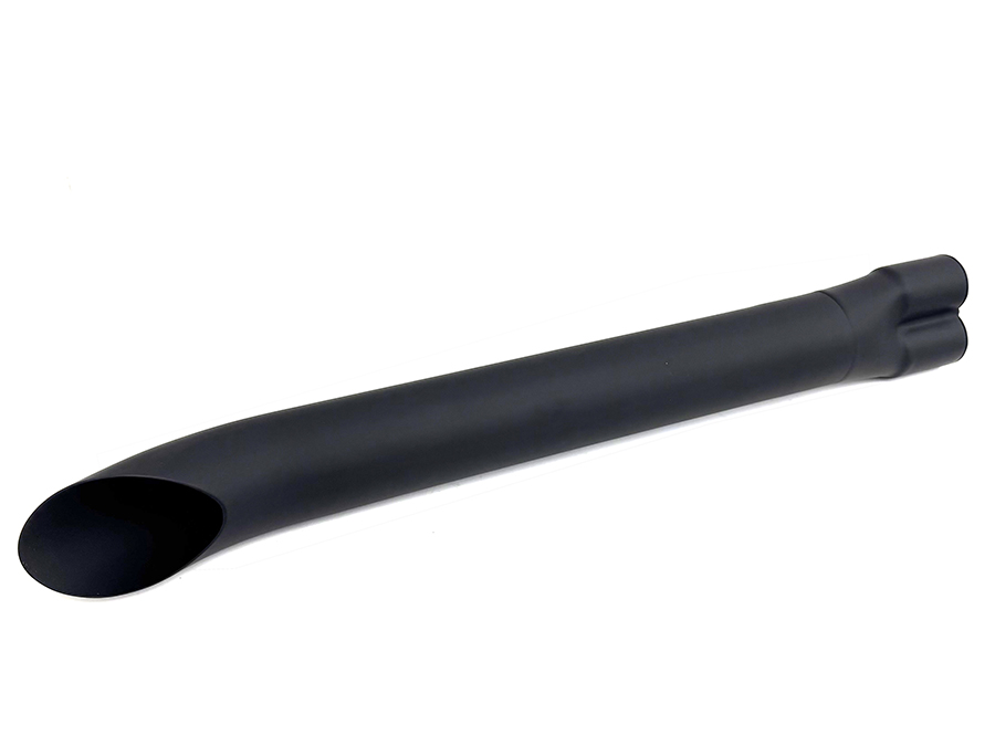 24" Collector Turn Out Exhaust Tip Black