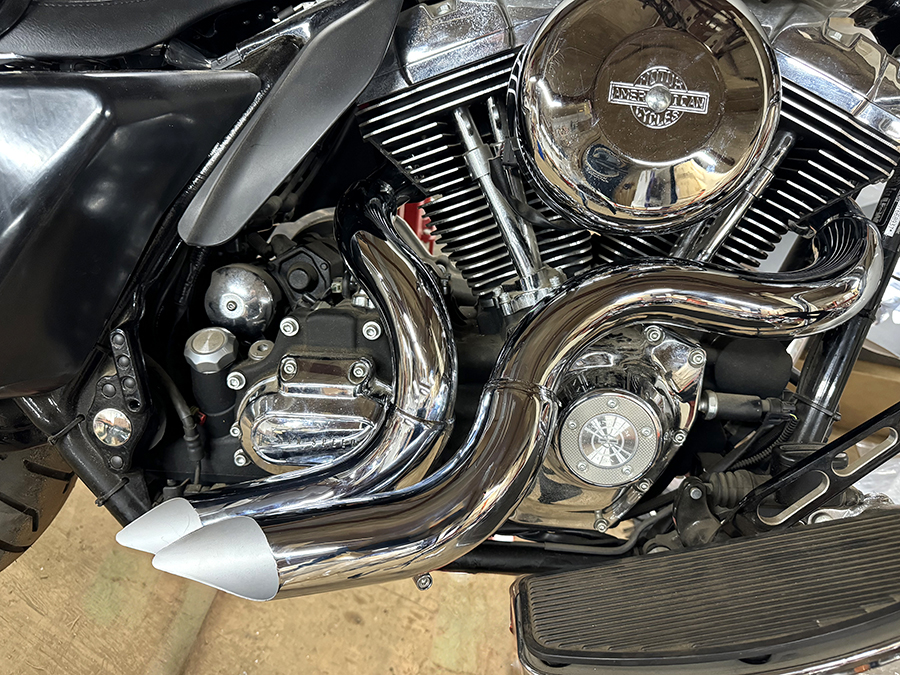 Curvado Exhaust Header Set Chrome
