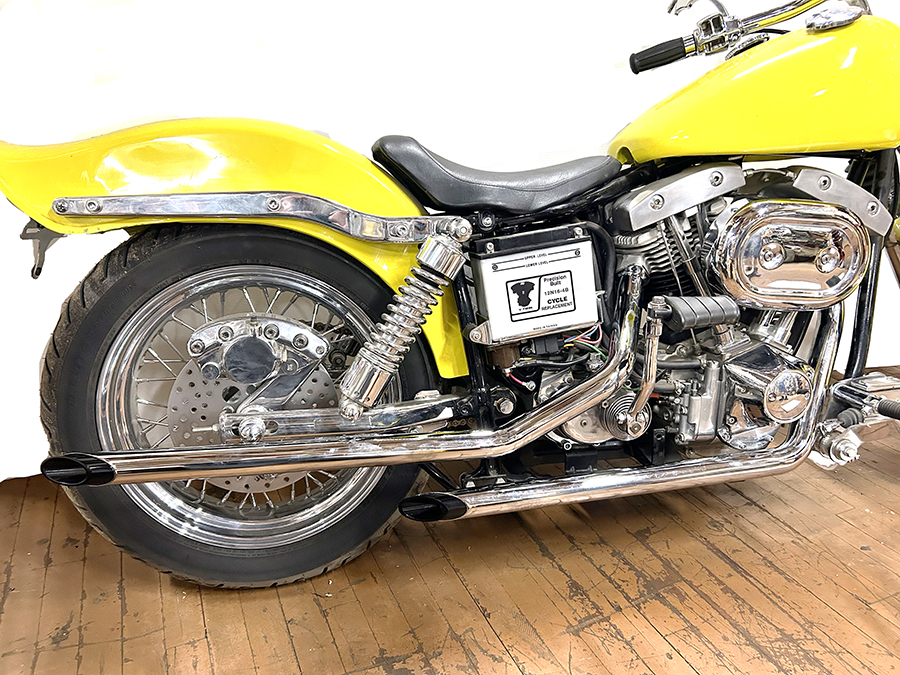 MCM Exhaust Drag Pipe Set with Black Tips